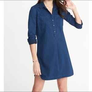 Old Navy XS Chambre shirt dress